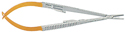 Castroviejo Needle Holder, Serrated with TC